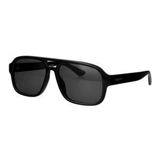 Gucci Stijlvolle zonnebril met Gg 1342S model - Heren - Zonnebrillen - Zwart - 59 MM - Accessoires