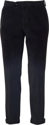 BRIGLIA 1949 Straight Broeken - Heren - Straight fit broeken - Zwart - 4XL - Leer - Broeken