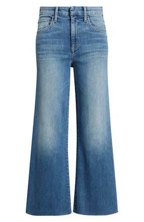 Frank & Eileen Galway Gaucho Jeans in Mid Wash Blue at Nordstrom, Size 25