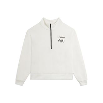 Freddy Felpa Comfort Fit Donna con Mezza Zip Freddy x ELITE
