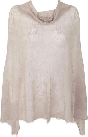 Mirror in the Sky Semi felted poncho