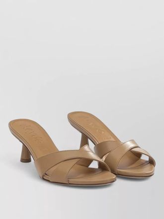 Aeyde vero sandals 50mm mid heel cross strap