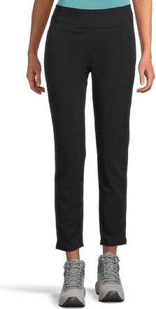 Columbia All Seasons Slim Pull-On Pant Womens Casual Pants Black : 2XL L, Elastane/Polyester