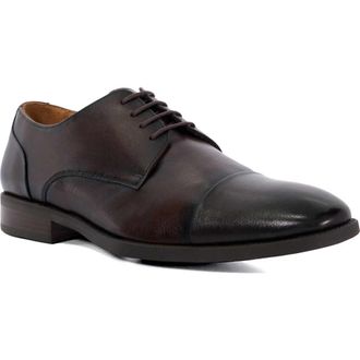 Dune London Suffix Plain Toe Oxford in Brown at Nordstrom, Size 11Us