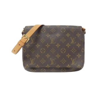 Louis Vuitton Pre-owned Cross Body Bags, female, Brown, Size: ONE SIZE Pre-owned Canvas Cross Body Bag