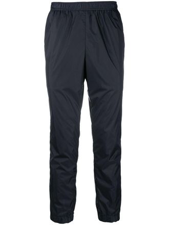 Thom Browne cropped side-tab track pants - men - Nylon - 3 - Blue
