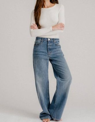 Sablyn Sammy Relaxed Straight Leg Jeans In Twilight