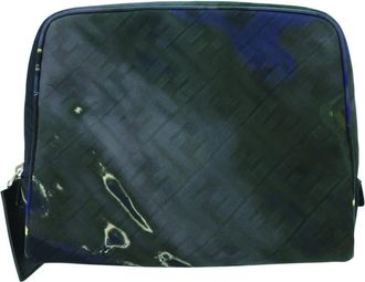 Fendi Pre-owned Fendi Zucca Gradient Canvas FF 1974 Toiletry Case Ladies QQ156PHU5240BN0R