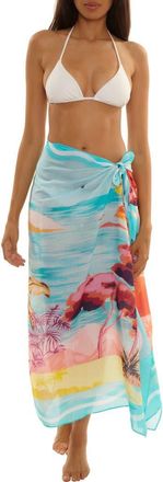 Trina Turk Cyclades Cover-Up Pareo in Multi at Nordstrom