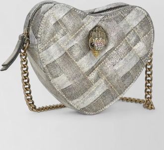 Kurt Geiger shoulder bag chain strap heart shape