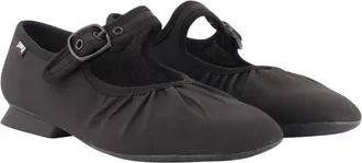 Camper Womens Aura Ballerinas - Camper Synthetic Black Shoes Flat-Shoes