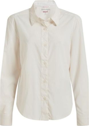 Craghoppers Nosilife Freeda Langarm Bluse Bluse f&uuml;r Damen | grau/beige