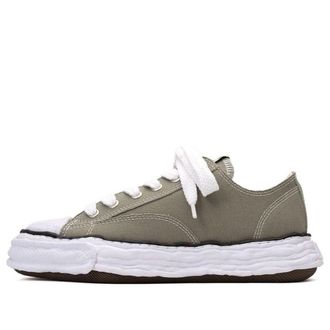 Miharayasuhiro Peterson 23 OG Sole Canvas Low Green A11FW702-GRN