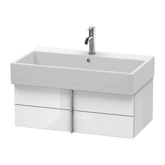 Duravit Duravit Vero Air Mueble De Pared 78,4 X 43,1 Cm, 2 Cajones, Para Vero Air 235080, Color (frente/cuerpo): Laca Blanca De Alto Brillo - Va628708585