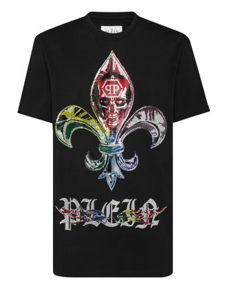Philipp Plein T-Shirt Ronde Hals Chrome