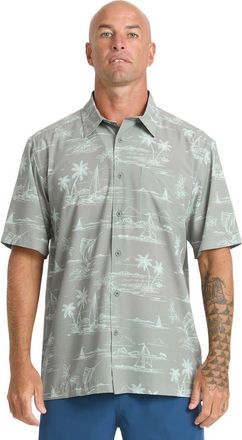 Quiksilver Performance Pack WM SS Short Sleeve Shirt in Frost Gray at Nordstrom, Size Xx-Large