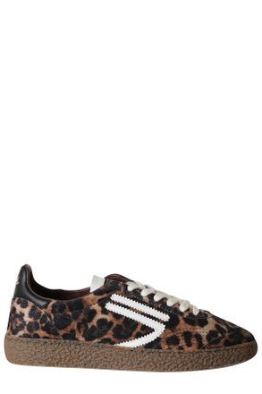 Puraai Spotted 6.01 XS Leopard Print Synthetic Sneakers