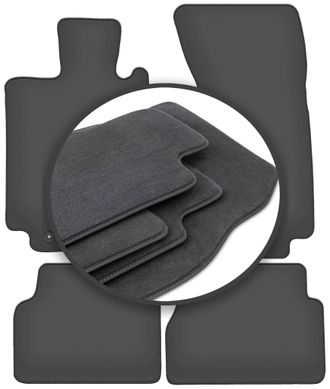 OEM Alfombrillas Premium Para Mercedes S W220 4matic Corto (1998-2005)