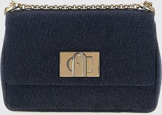Furla Borsa Furla in denim di cotone
