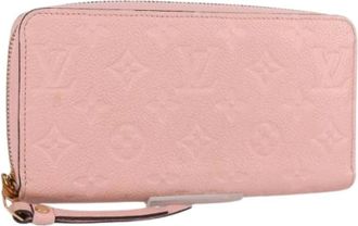 Louis Vuitton Pre-owned Leren Portemonnee - Dames - Vintage Accessoires - Roze - ONE Size - Leer - Vintage