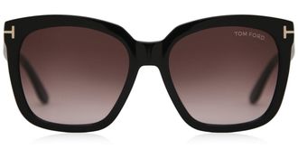 Tom Ford FT0502 AMARRA 01T Womens Sunglasses Black Size 55