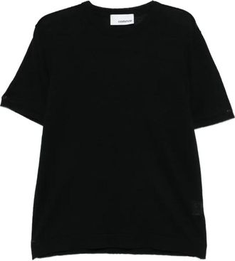 Costumein Sofia T-shirt - Heren - Ronde hals truien - Zwart - M - Katoen - Truien & Vesten