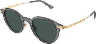 Montblanc MB0362S 004 Mens Sunglasses Grey Size 49