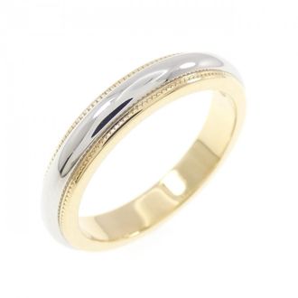 Tiffany & Co. Yellow Gold (18K) Platinum 950 Band Ring (Pre-Owned)