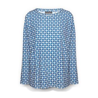 Elena Miro Donna, Top, Blu, L, new