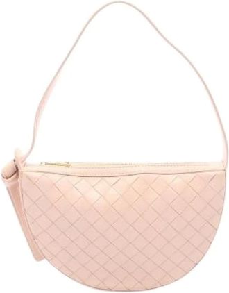 Bottega Veneta Borsa a mano Pre-owned Intrecciato Mini Sunrise in pelle dagnello - - Pre-owned - Donna - Rosa - ONE SIZE