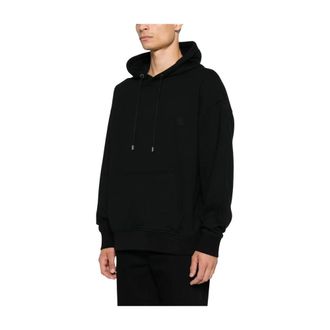 Wooyoungmi Wooyoungmi, Heren, Sweatshirts & Hoodies, Zwart, Maat: XL Katoen