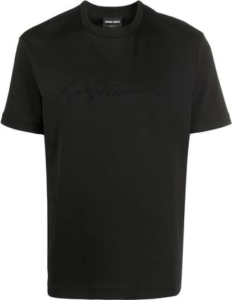 Giorgio Armani T-Shirts - Heren - T-shirts - Zwart - XL - Tops