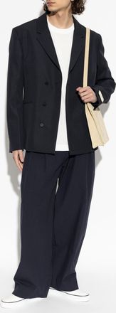 Jacquemus Melo Blazer, Mens, Navy Blue