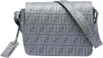 Fendi Pre-owned Crossbody Bag - Dames - Vintage Schoudertas - Grijs - ONE Size - Vintage
