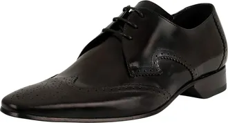 Jeffery West Escobar Lederen Schoenen, Zwart