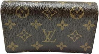 Louis Vuitton Pre-owned Canvas wallets - Dames - Vintage Accessoires - Bruin - ONE Size - Vintage