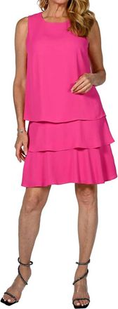 Frank Lyman Design Woven Sleeveless Dress In Candy