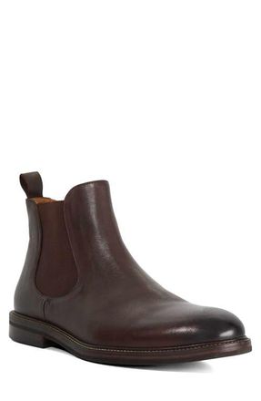 Dune London Maisen Plain Toe Chelsea Boot in Brown at Nordstrom, Size 11Us