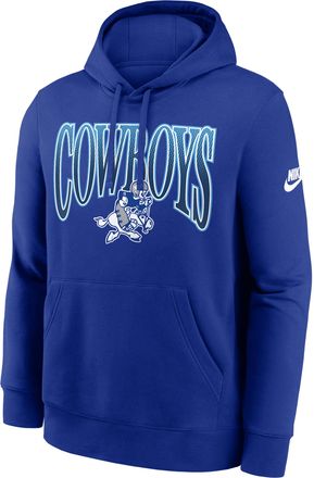 Nike Dallas Cowboys Primetime Logo Club Nike Mens NFL Pullover Hoodie in Blue | NKDK4DAV6Z-2YT