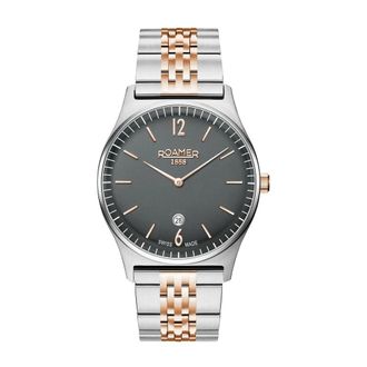 Roamer Elements Horloge - Heren - Accessoires - Grijs - Maat: ONE Size