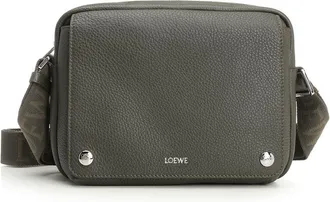 Loewe Pebble Crossbody Bags Green