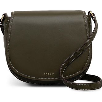 Radley London Liverpool Gardens Medium Flapover Crossbody Bag in Pine Needle at Nordstrom Rack