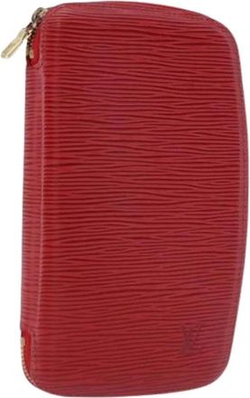 Louis Vuitton Portafoglio Pre-owned in Epi Leather - - Pre-owned - Donna - Rosso - ONE SIZE