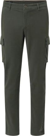Mason's cargo-pocket panelled trousers - Green