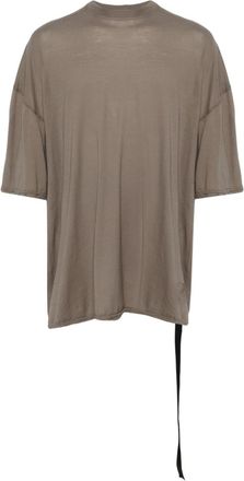 Rick Owens Tommy T-shirt - men - Organic Cotton - OS - Brown
