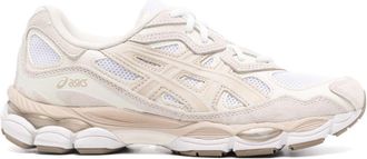 Asics Gel-NYC panelled sneakers - unisex - Calf Leather/Calf Suede/Rubber/Fabric/Fabric - 10.5 - Neutrals
