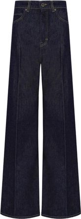 Max Mara Sport Leg Trousers - female - Weekend Max Mara - Wide Jeans - Blue - 2XS - Jeans