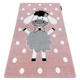 RugsX RugsX Petit Rug in Pink | Size: 140 cm x 190 cm