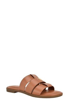 Tommy Hilfiger Moden Slide Sandal in Beige at Nordstrom, Size 8.5