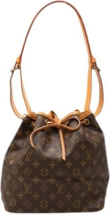 Louis Vuitton Pre-owned Petit Noe Bucket Bag - Dames - Vintage Tas - Bruin - ONE Size - Vintage
